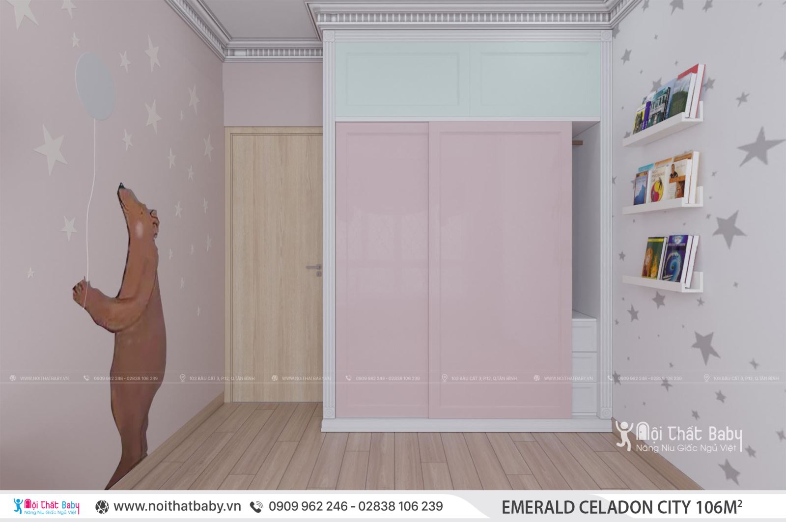 Tổng hợp các mẫu thiết kế nội thất Chung cư Emerald Celadon City